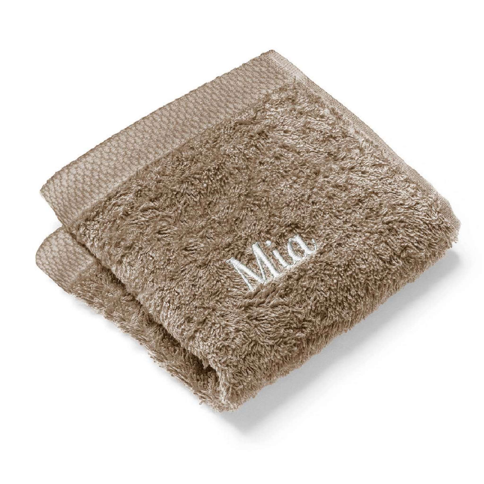 10x Waschhandschuh Waschlappen Baden Waschen 100% Baumwolle Frottee weiß 