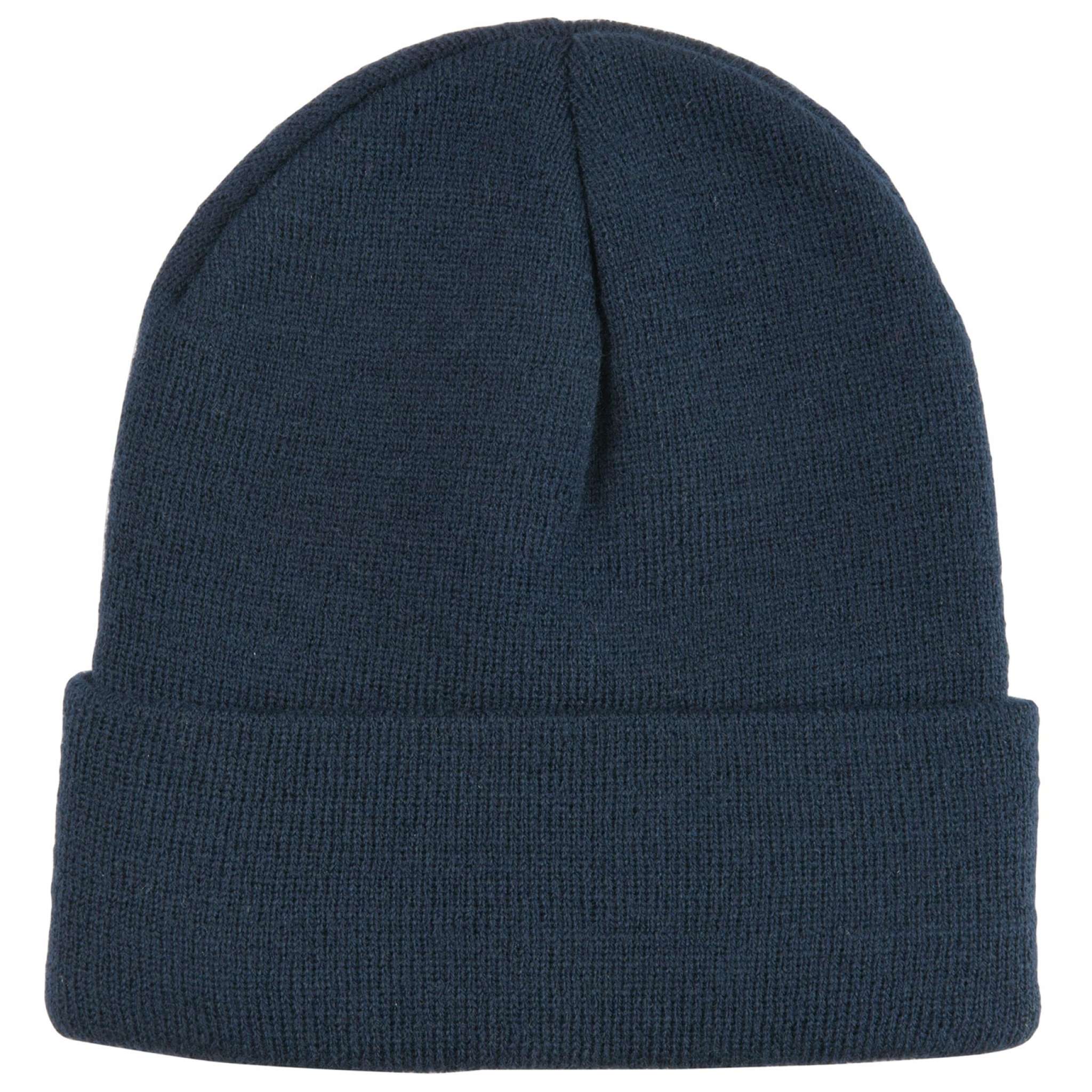 Knitted turn-up hat