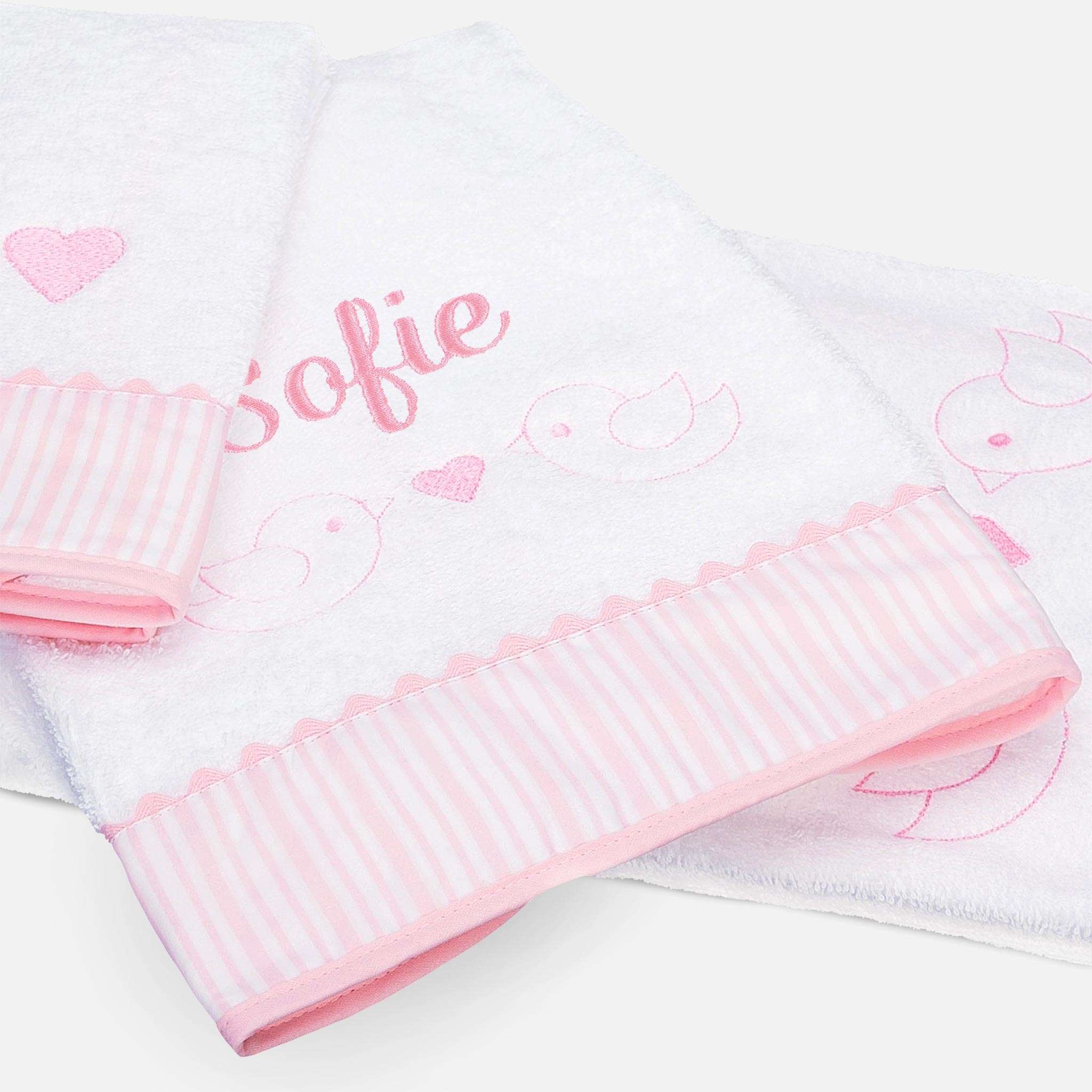 Badehandtuch, Ballon Pink