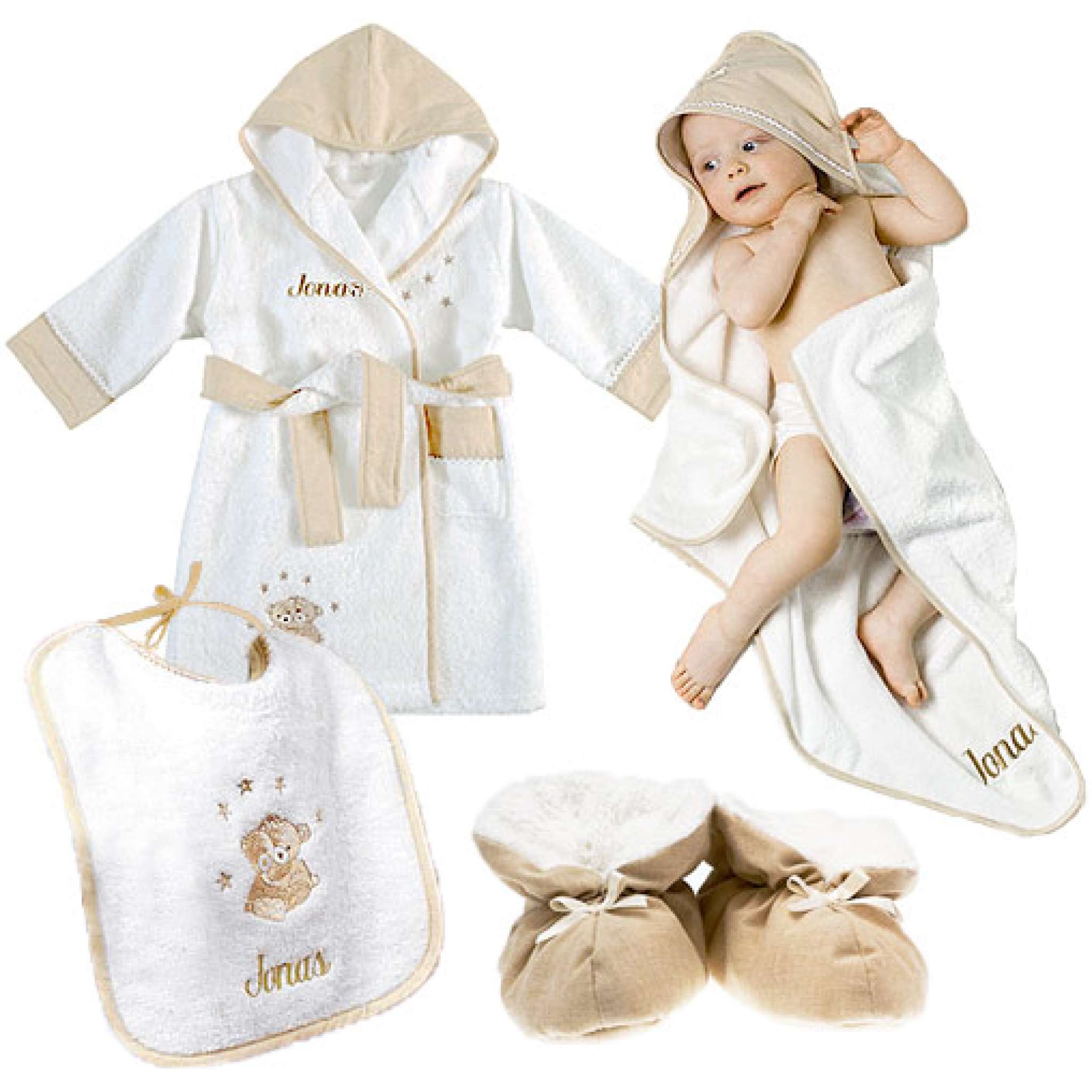 Baby-Set, Bär, 4-teilig