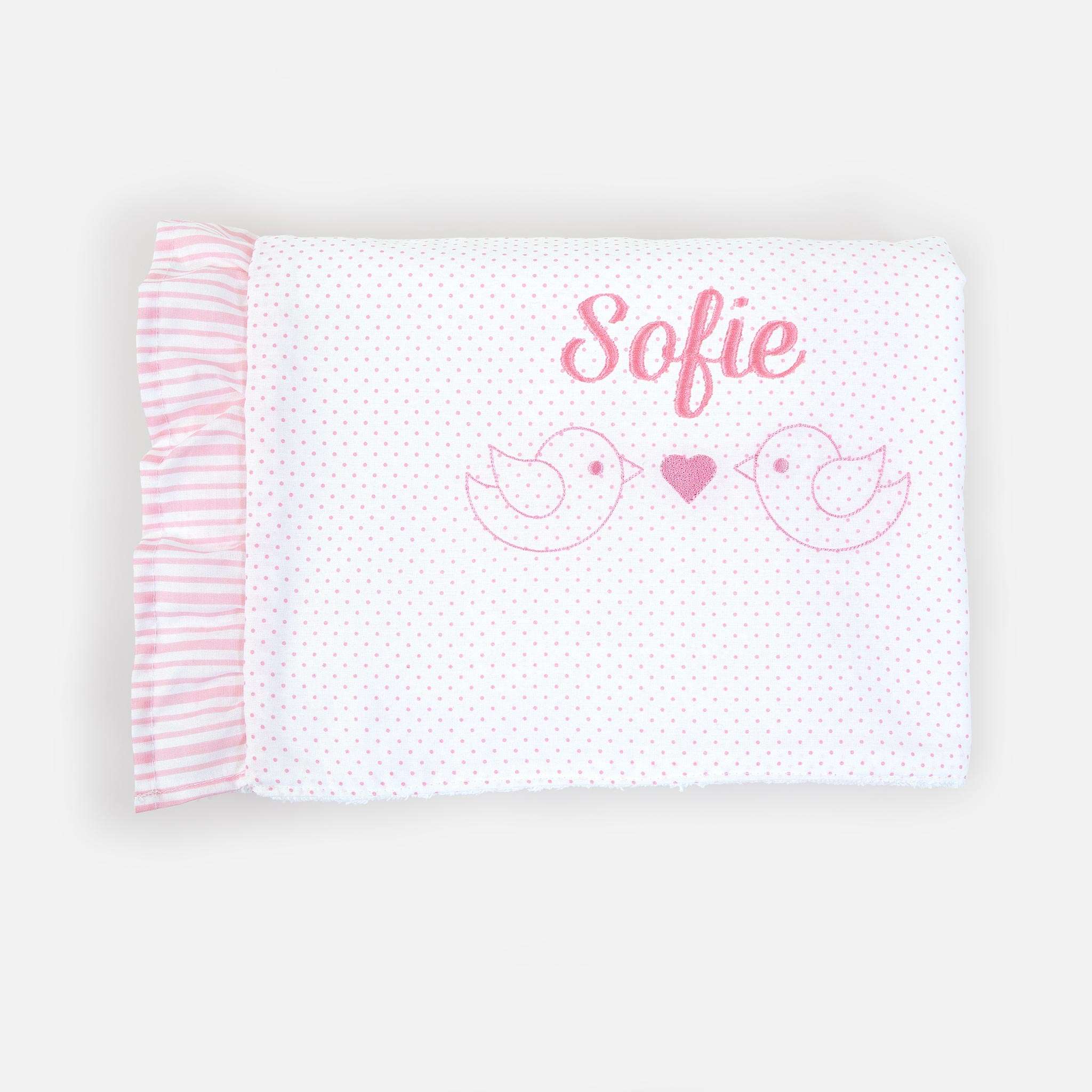 Babydecke, Ballon Pink