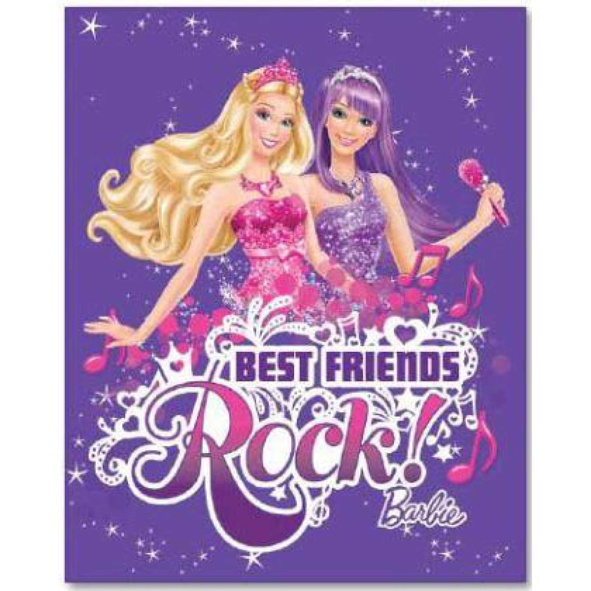 Fleecedecke, Barbie Rock