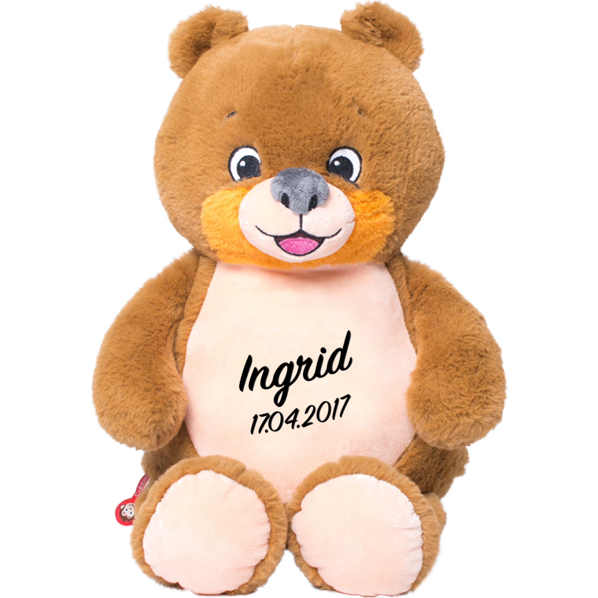 Cubbies Teddybär signatur