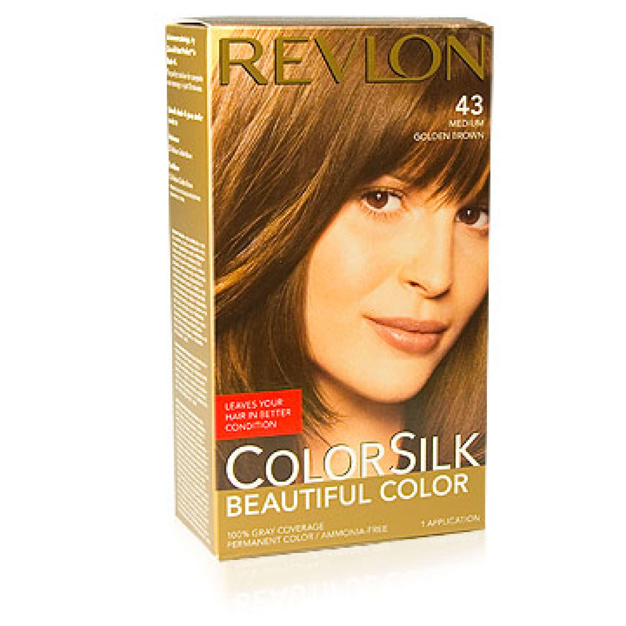 Revlon Colorsilk Haarfärbung, 43  med. Golden Brown