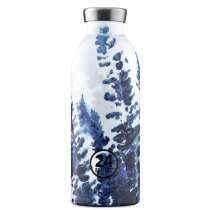 Bewahren Sie das Getränk 24 Stunden lang kalt oder 12 Stunden lang warm auf. Wasserflasche aus doppelt isoliertem Edelstahl.