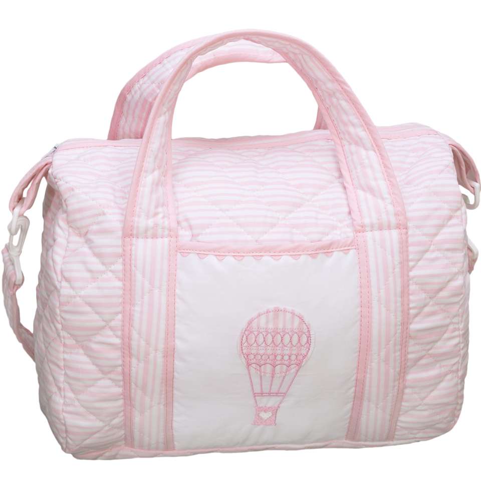 Wickeltasche, Ballon Pink