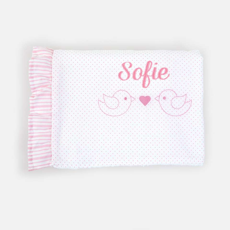 Babydecke, Ballon Pink