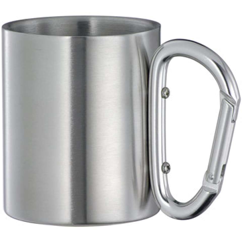 Thermobecher mit Karabinerhaken