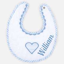 Das niedliche Lätzchen aus der Ballon Blue kollektion schützt Ihre Kleinen beim Kleckern. 