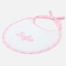 Das niedliche Lätzchen aus der Ballon Pink kollektion schützt Ihre Kleinen beim Kleckern. 